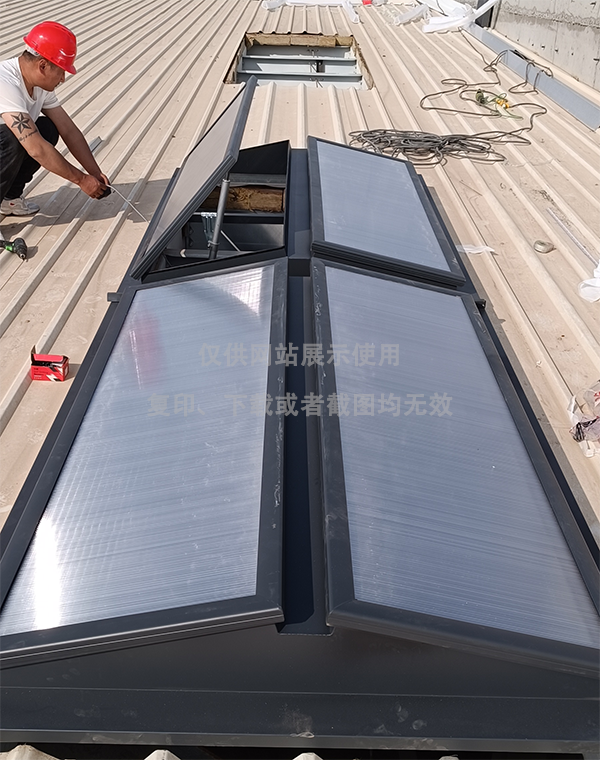 兰州王老吉生产车间永靖排烟天窗